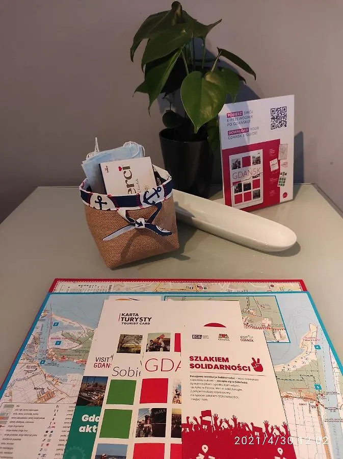 Przytulny Apartament, 2 Pokoje Nad Morzem Apartment Gdansk